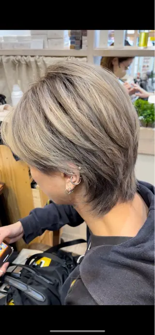 ショート hair MILE.所属・ゆうだい モデル募集中のヘアスタイル