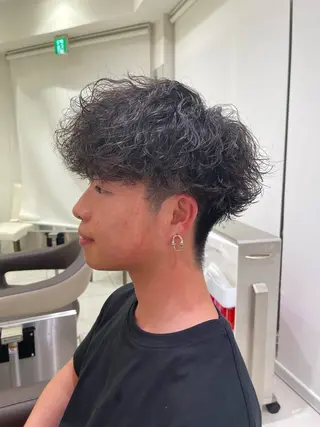 パーマ メンズ 店長／髪質改善 田中優太のヘアスタイル