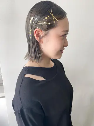 ヘアアレンジ 🌟アレンジが似合う カラー🌟Rumiのヘアスタイル