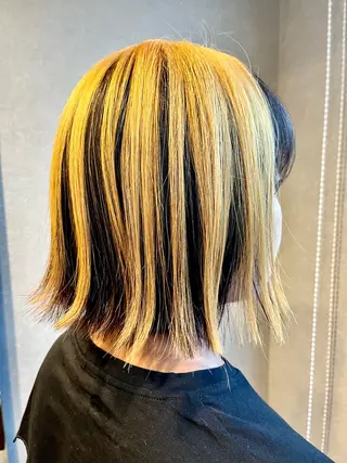 ミディアム 髪質改善⚡️カラー 🍀武久 誠🍀のヘアスタイル