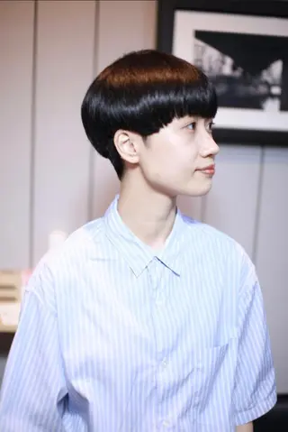 ショート 大西 カズマのヘアスタイル