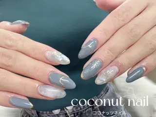 ネイル 神田 ココナッツのネイルデザイン