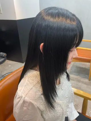 セミロング カラー ハイトーン 🌷ハルミ🌷のヘアスタイル