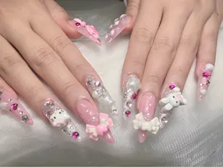 ネイル lucky nail 歌舞伎町のネイルデザイン