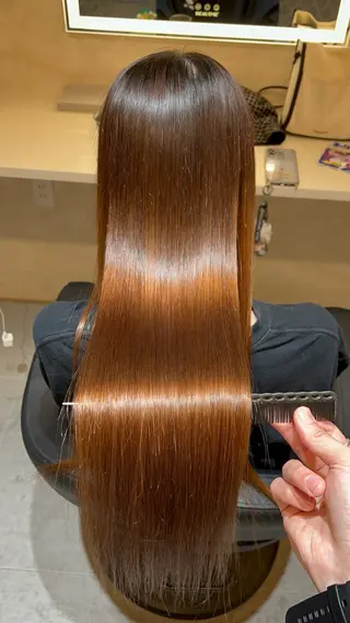 ロング パーマ 💓シールエクステ ルミエールのヘアスタイル