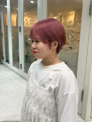 ショート レイヤーカット /ゆうのヘアスタイル