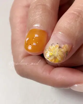 ネイル Beauty salon Ryu・ange所属・PEARL ROSE パールローズのネイルデザイン