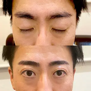 メンズ アイブロウ メンズガーデン yuriのネイルデザイン