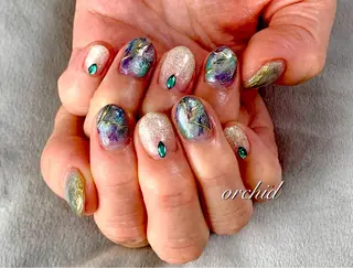 ネイル orchid ♡オーキッドのネイルデザイン