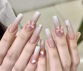 ネイル By moonネイル 🌷ワンホン/韓国風のネイルデザイン