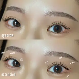 マツエク・マツパ 💐似合わせデザイン ✴︎manaka💐の眉毛・アイブロウイメージ