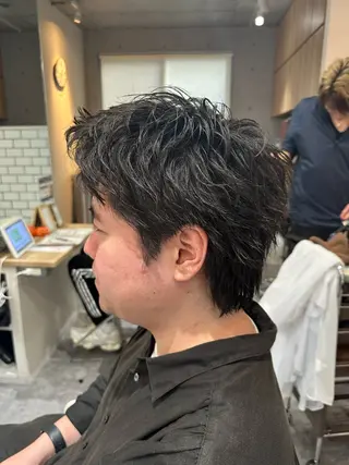 ショート メンズ 💎メンズカット ／フェザー／細野💎のヘアスタイル