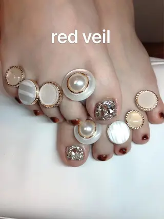 ミディアム ネイル 長さ出し専門 nynaのネイルデザイン