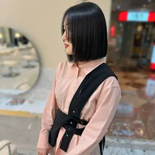 ミディアム 韓国ボブ/髪質改善 岩澤脩太のヘアスタイル