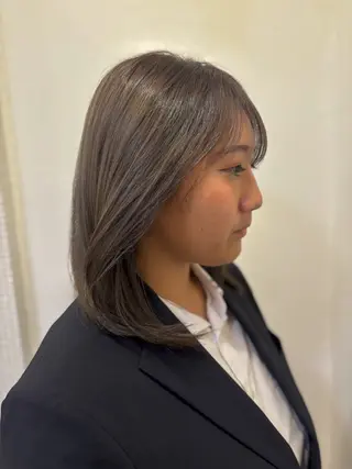 ミディアム カラー 洋平／ボブ🆗 似合わせカット🫧のヘアスタイル
