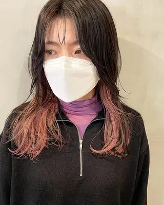 セミロング カラー 優作 〜圧倒的信頼〜のヘアスタイル