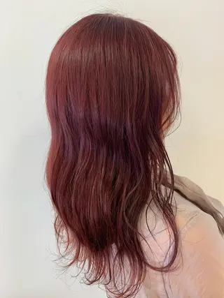ロング カラー 暖色専門美容師🎀 お客様満足度◎のヘアスタイル