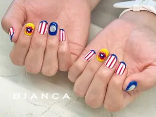 ネイル ネイルサロンビアンカ 大宮店長 モリサワのネイルデザイン