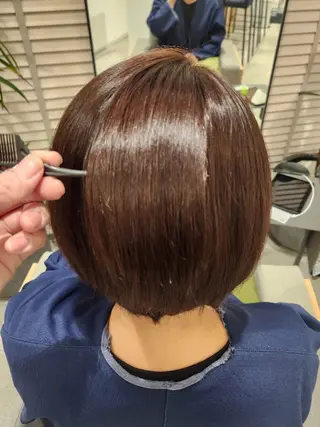 パーマ 💜艶髪カラー💜 🎶富川美希🎶のヘアスタイル