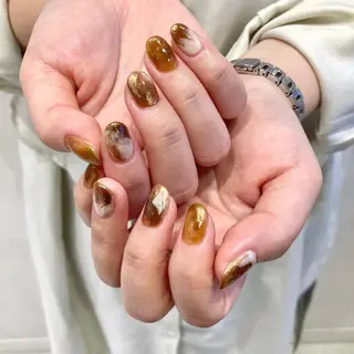 ネイル mano+所属・haruka 🐈のネイルデザイン