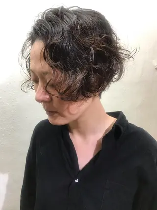 ショート パーマ 🧼柴田 健太郎🧼のヘアスタイル