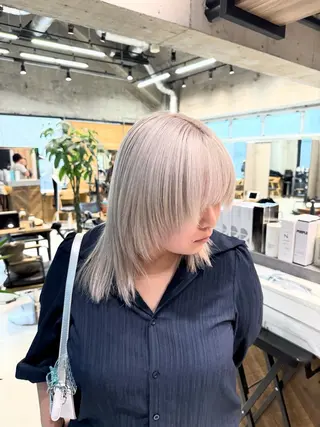 ミディアム カラー 🌺kaede🌺 W colorのヘアスタイル