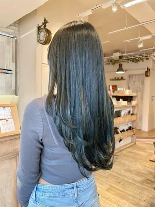 カラー カラーモデル募集中 🍒　豊田　愛のヘアスタイル