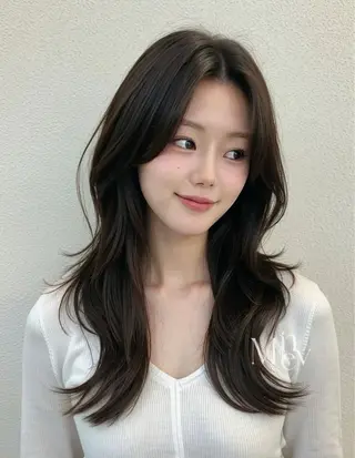 パーマ モ モのヘアスタイル