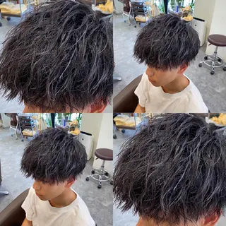 パーマ メンズ メンズ特化LIBER 石川玲央のヘアスタイル