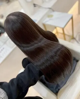 ロング カラー Charm久留米所属・冨吉 咲笑のヘアスタイル