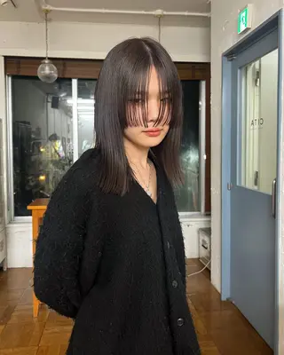 ミディアム cita所属・【CITA】 竹田 南生のヘアスタイル