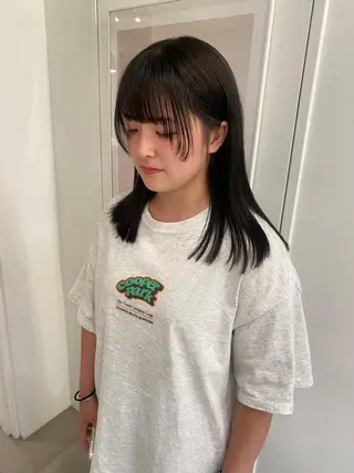 セミロング カラー riria/ボブ /ブラウンカラー🎀のヘアスタイル