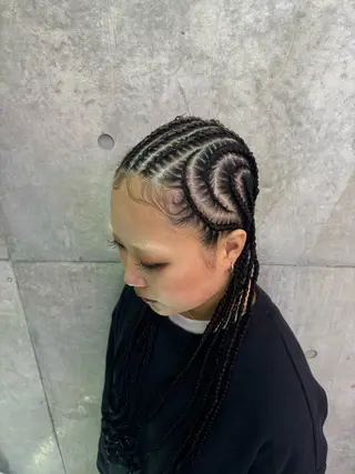 ロング ヘアアレンジ 💕MINAMI 特殊ヘア💕🥥🌴のヘアスタイル