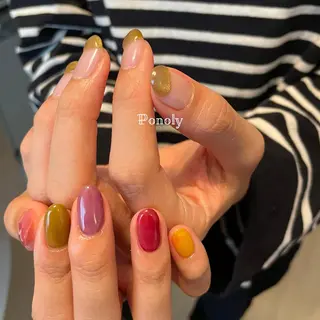 ミディアム ネイル 10ten所属・10ten Mikiのネイルデザイン