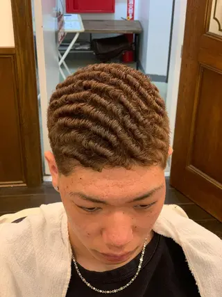 ショート HIRO銀座　バーバーショップ大宮所属・ヒロ銀座 林のヘアスタイル