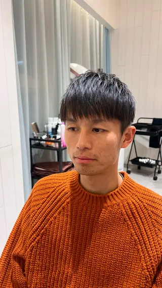 ショート メンズ calm by Re:berta所属・サラツヤ美髪矯正✨️ 平木亜美‪のヘアスタイル