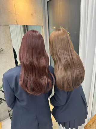 ロング Clore所属・うる艶ヘア♡韓国好き 透明感　shotaのヘアスタイル