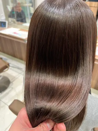 セミロング Ash宮前平店 鈴木和也のヘアスタイル