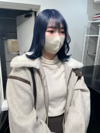 ミディアム カラー パーマ ヘアアレンジ メンズ キッズ ネイル マツエク・マツパ アイブロウ 艶ハイトーン/ヘア アレンジAYAKAのヘアスタイル