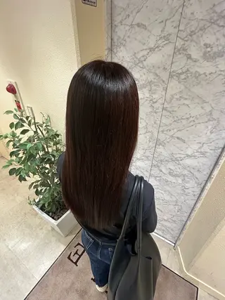 カラー ヘアセット/暖色 /レイヤー 山田寛菜のヘアスタイル