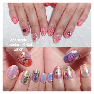 ミディアム ネイル 👑enen style👑のネイルデザイン