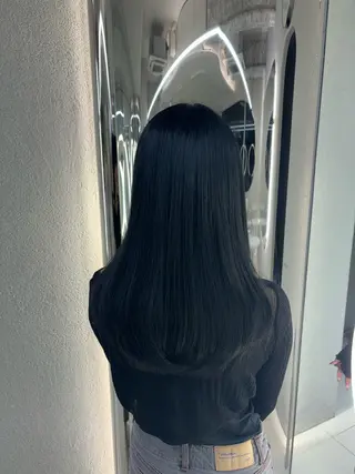 セミロング カラー GAGA Hinaのヘアスタイル