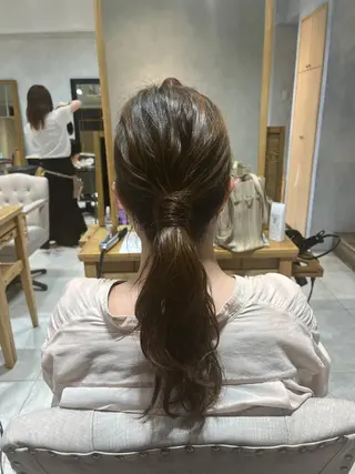 セミロング 酒井 彩希のヘアスタイル