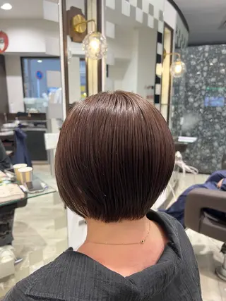 ショート カラー kataoka ryotaのヘアスタイル