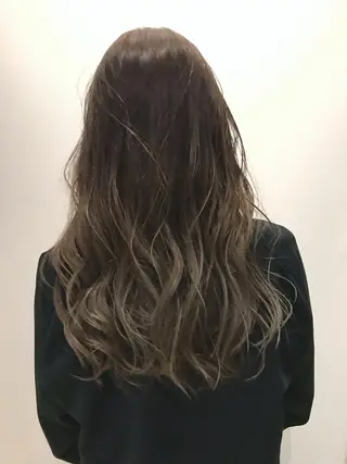 ロング カラー メンズカット/パーマ 深浦　庄晴のヘアスタイル