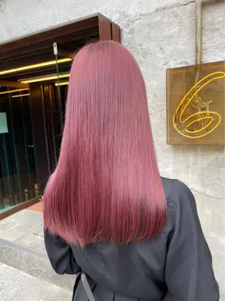 ロング カラー 髪質改善　縮毛矯正 Ryuki🦮のヘアスタイル