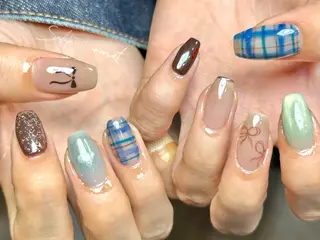 ネイル Refine ネイリスト　坂本のネイルデザイン