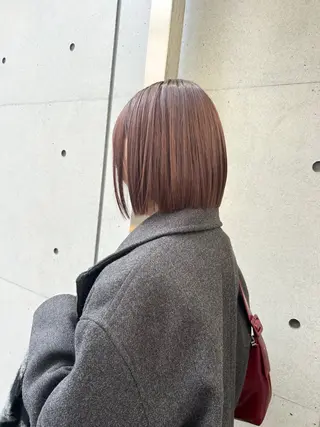 ショート カラー 髪質改善/艶カラー/ 渋谷  RISA💛のヘアスタイル