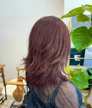 ミディアム カラー 吉田 新平のヘアスタイル