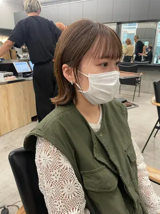 ショート カラー spooopy所属・🕊大垣 めぐみ🕊のヘアスタイル